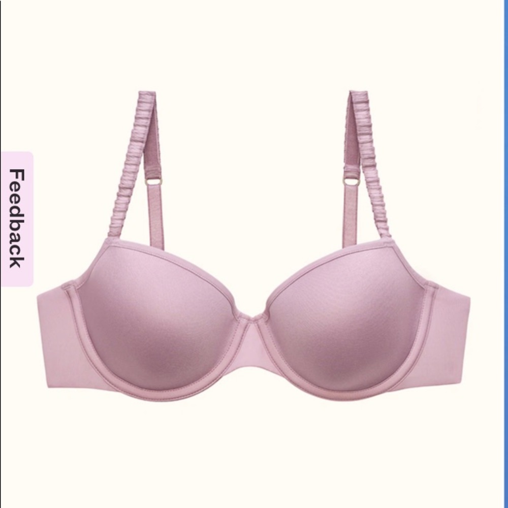 32 C 24/7 Third Love T-shirt bra. Lilac color.